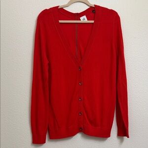 Cabi Cobblestone Sweater Fiery Red #3155